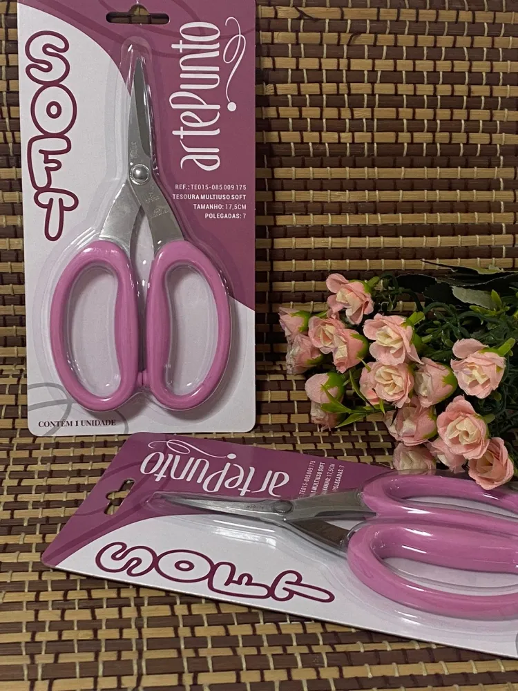 TESOURA SOFT TAM.17,5CM Imagem