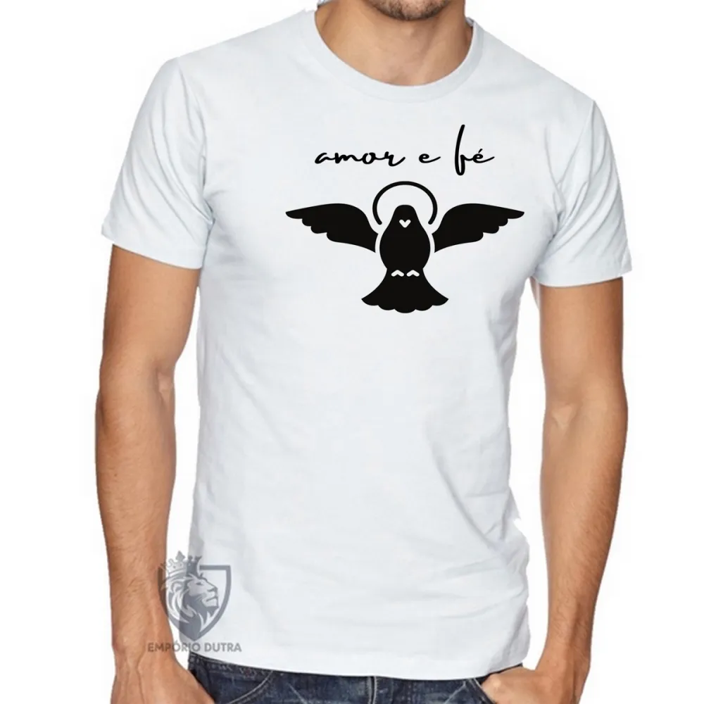 Camiseta Amor e Fé