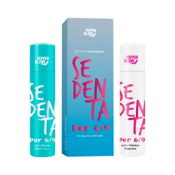 KIT SEDENTA POR 69 GELA, VIBRA E ESQUENTA 7G  