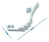 Presilhas Para Gaiolas Hamster Coelho Aves 2 Unidades - Foto 2