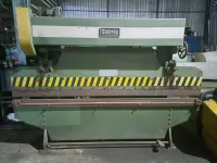 prensa viradeira mecânica para chapas 3 metros de boca 3mm capacidade