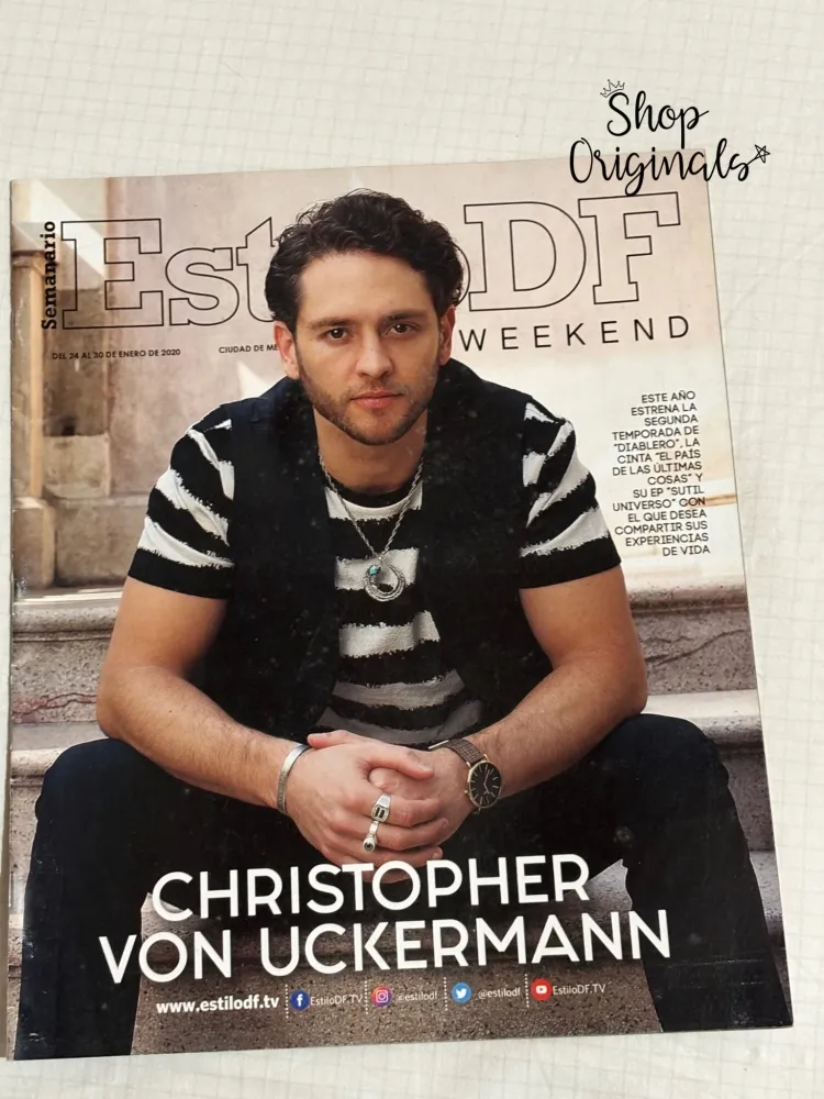 Revista Estilo DF Christopher (Enero, 2020) - Importada
