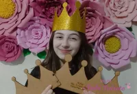 G1.544 Gabarito de Moldes  em MDF  Coroa Faixa 2 - Foto 4