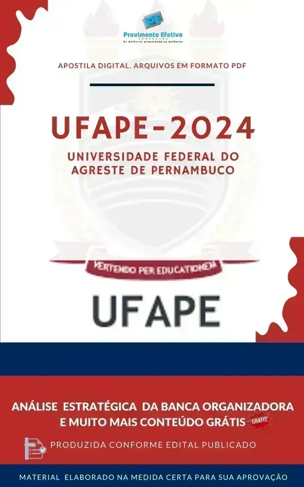 Apostila UFAPE  Médico do Trabalho 2024