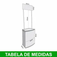 Balcão Alfa Preto - Foto 3