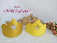  G1.543 Gabarito de Moldes  em MDF  Coroa Faixa 1 - Foto 3