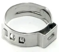 10 Abraçadeiras Inox Tipo Radial de esmagar para Mangueira Bomba Eletrica 12.8mm - Foto 2