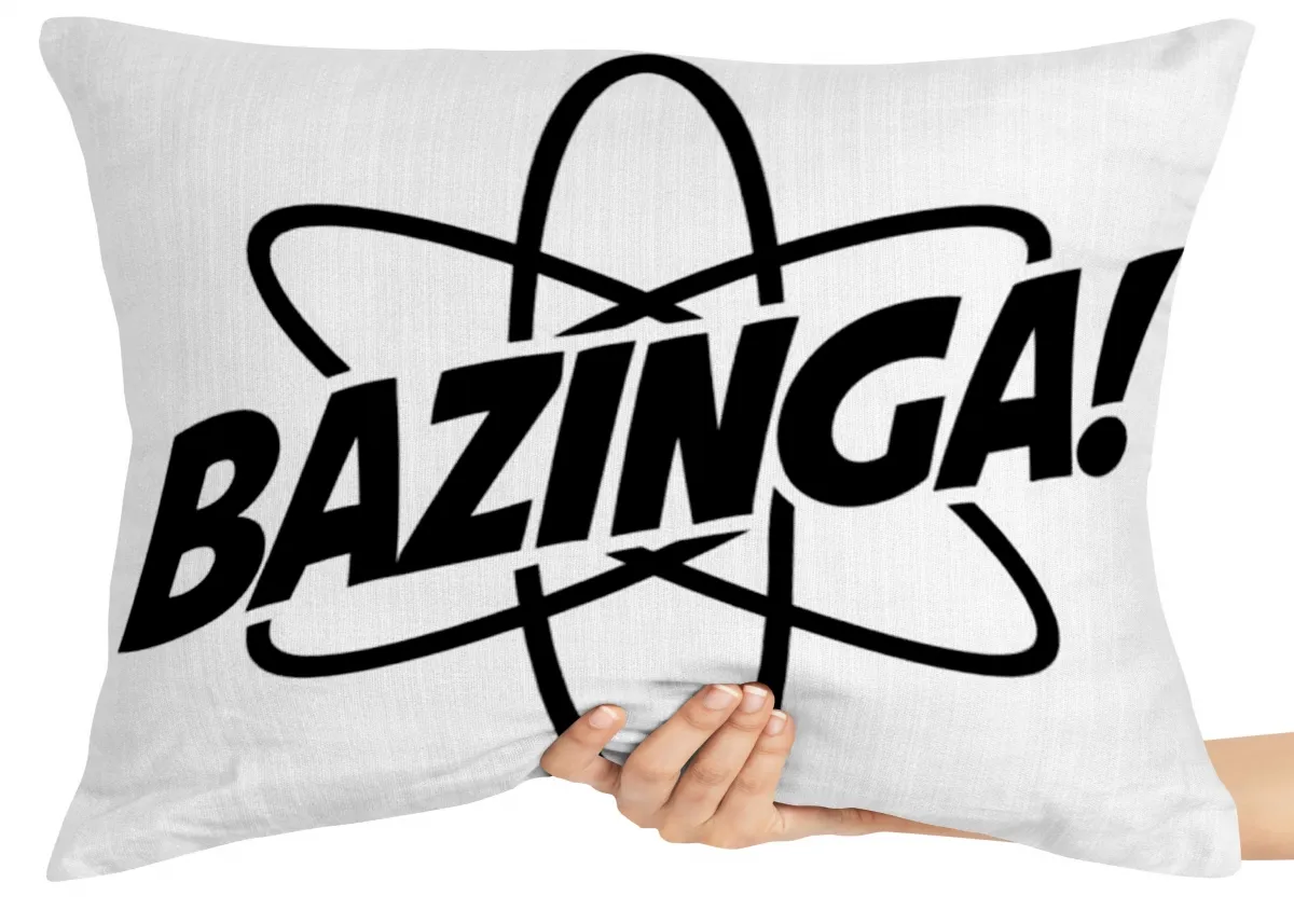 Capa de Almofada ou Travesseiro bazinga big bang theory Imagem