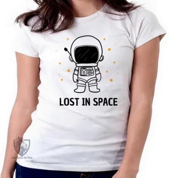 Camiseta Astronauta perdido no espaço - Foto 2