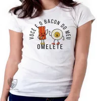Camiseta Bacon e Omelete - Foto 2