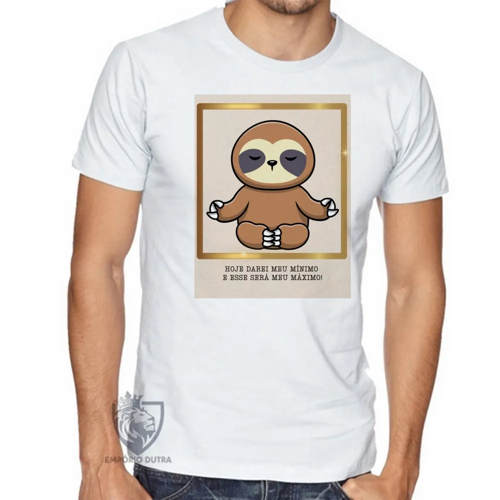 Camiseta Hoje darei meu mínimo Imagem