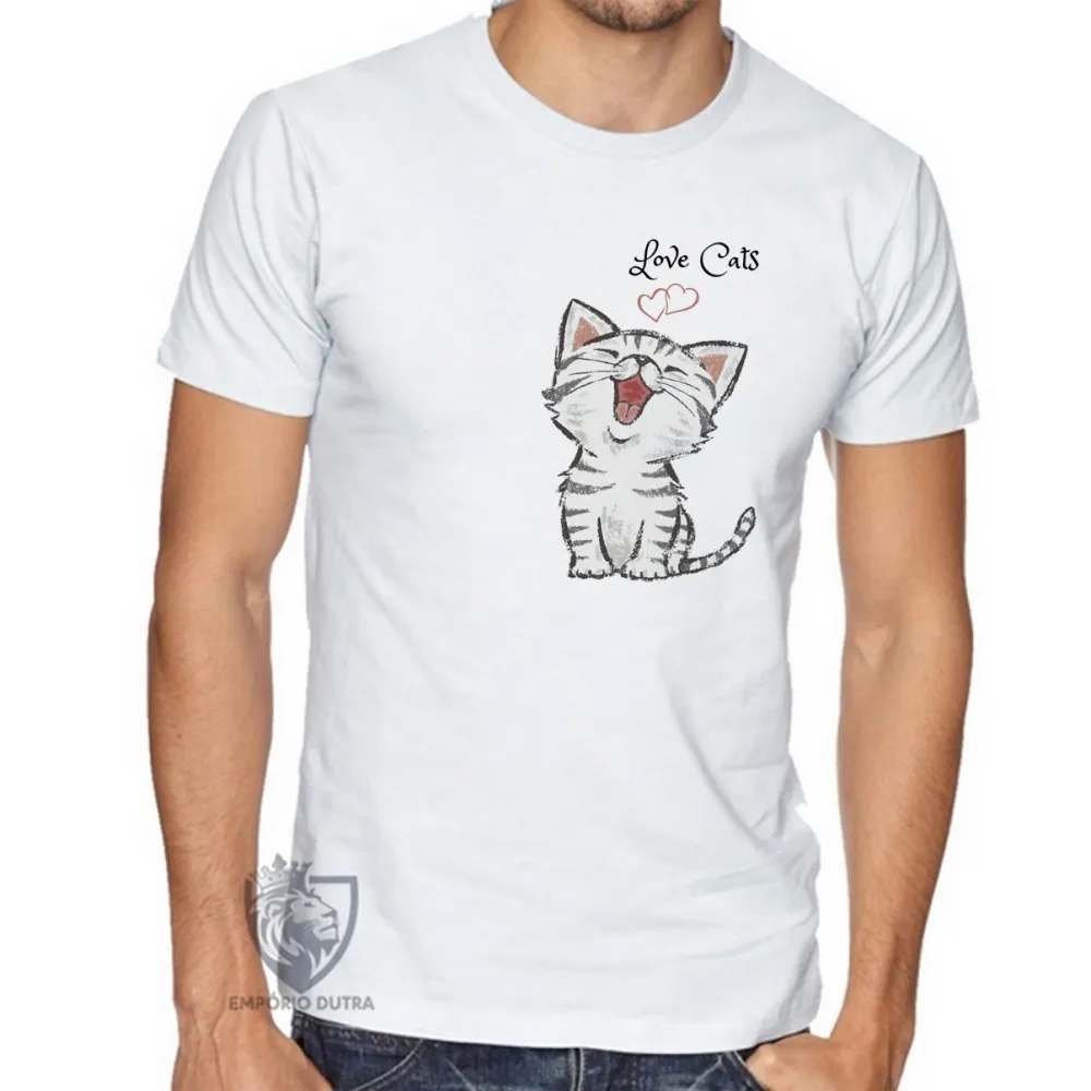 Camiseta Love Cats Imagem