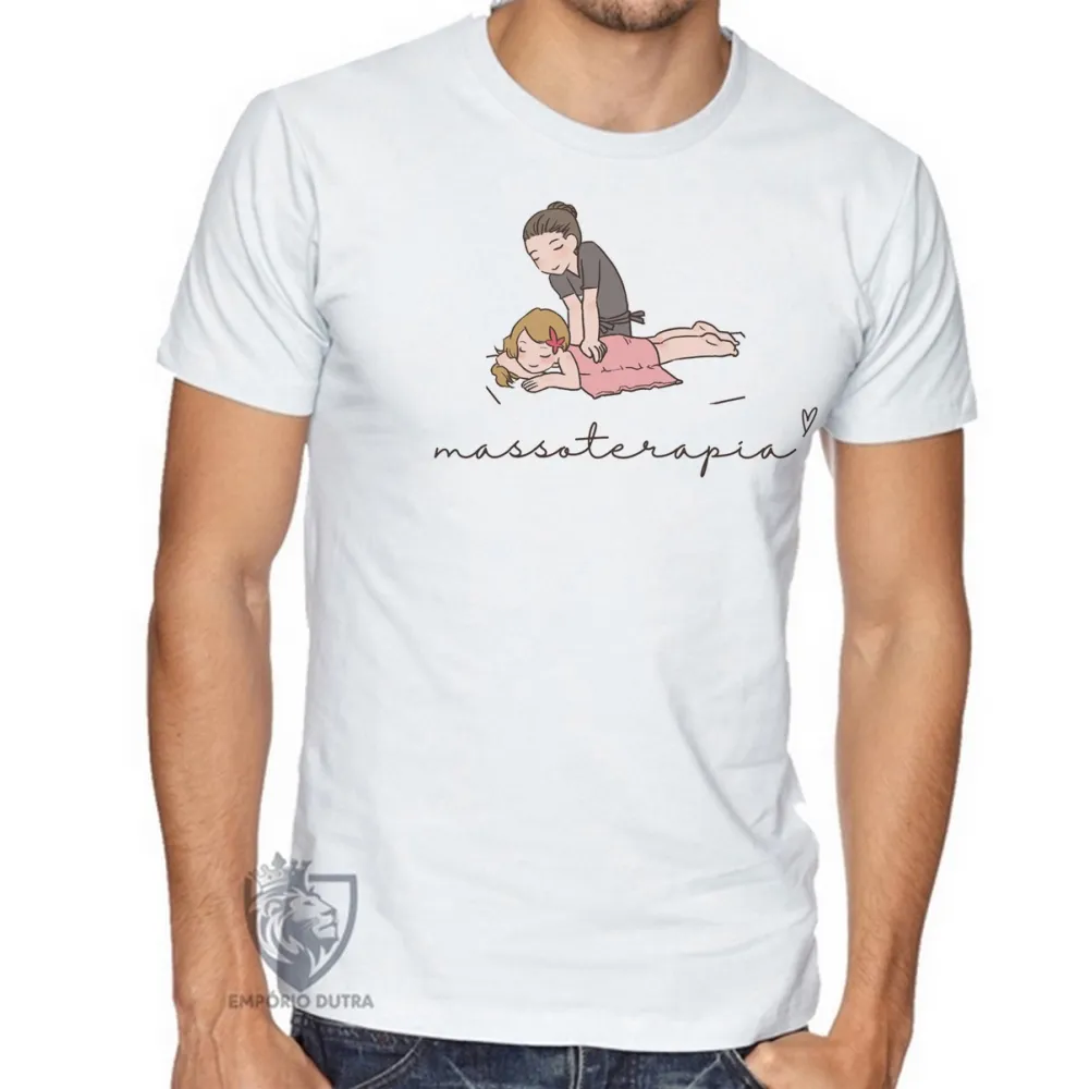 Camiseta Massoterapia Imagem