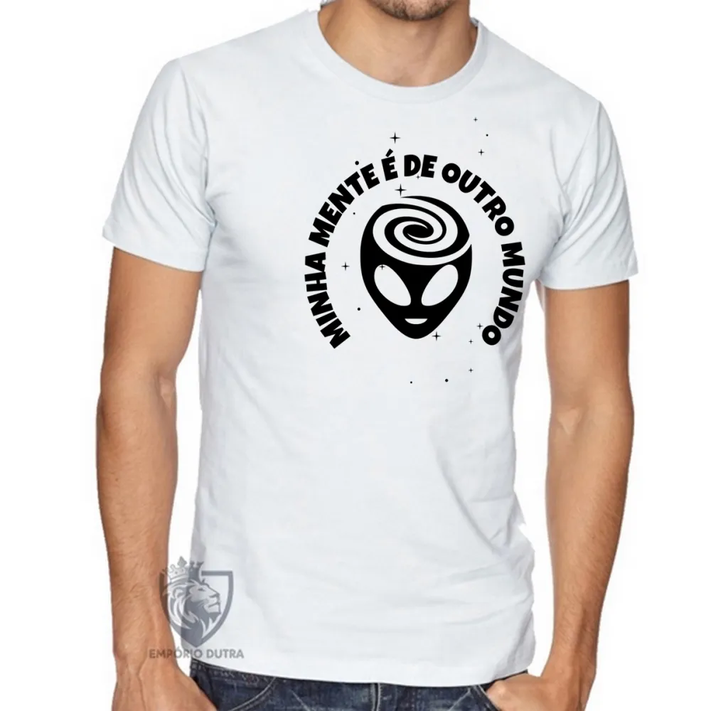 Camiseta Minha mente é de outro mundo