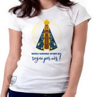 Camiseta Nossa Senhora Rogai por nós - Foto 2