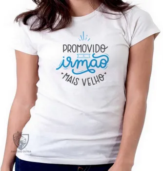 Camiseta Promovido a irmão mais velho - Foto 2