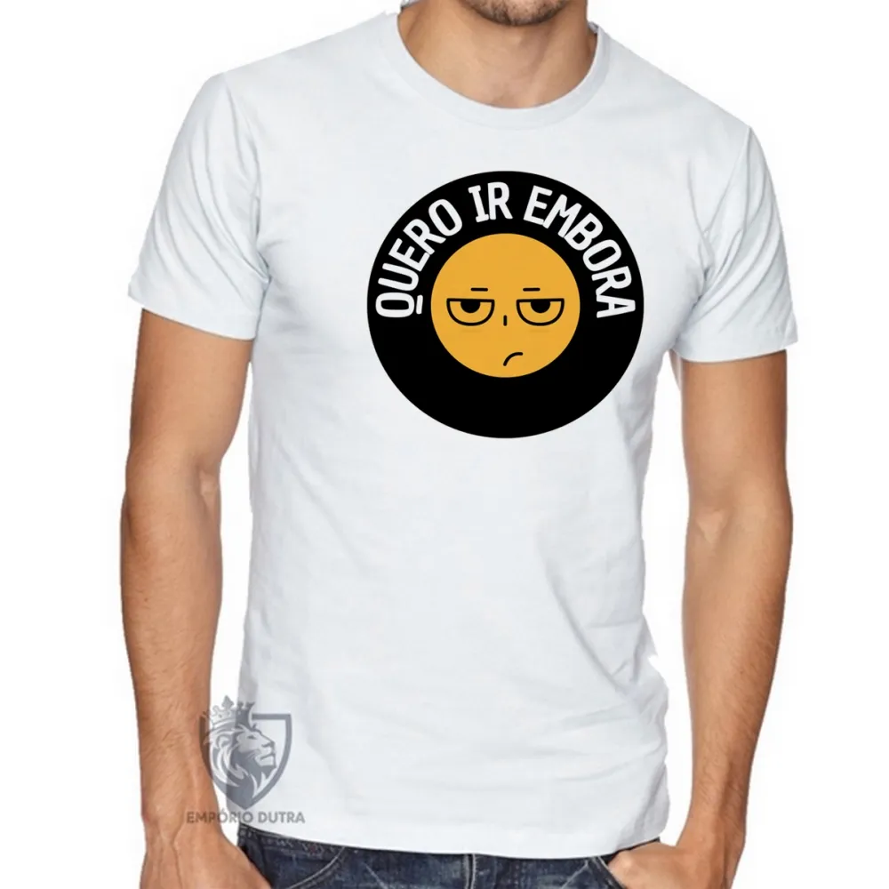 Camiseta Quero ir embora Imagem