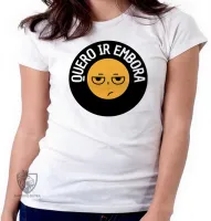 Camiseta Quero ir embora - Foto 2