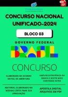 Apostila CNU 2024 Bloco 3 Concurso Nacional Unificado - Todos os Eixos Temáticos