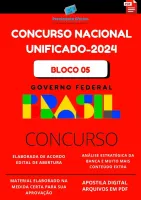 Apostila CNU 2024 Bloco 5 Concurso Nacional Unificado - Todos os Eixos Temáticos