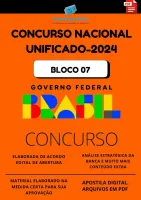 Apostila CNU 2024 Bloco 7 Concurso Nacional Unificado - Todos os Eixos Temáticos