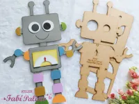 KIT14   Gabarito de Moldes  em MDF  Coleção Robozinhos - Foto 4