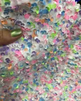 BLUSA PAETÊS COLORIDOS - TAMANHO ÚNICO - Foto 3