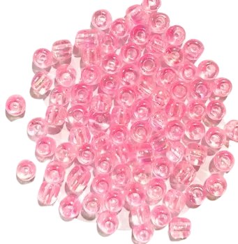 Missanga de vidro  Rosa Boreal 6/0  - 4mm
