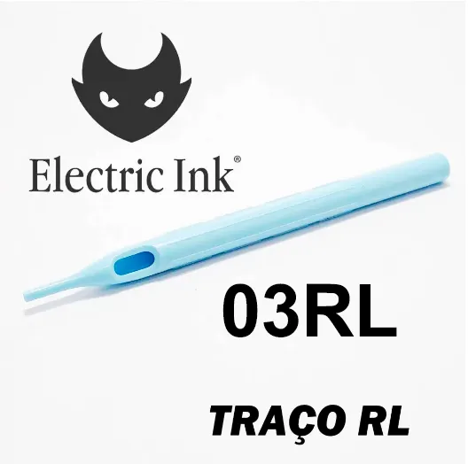 Ponteira Longa Azul ELECTRIC INK 03RL TRAÇO - Avulso Imagem