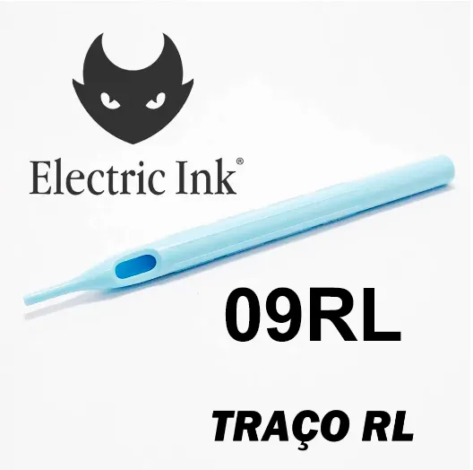 Ponteira Longa Azul ELECTRIC INK 09RL TRAÇO - Avulso Imagem