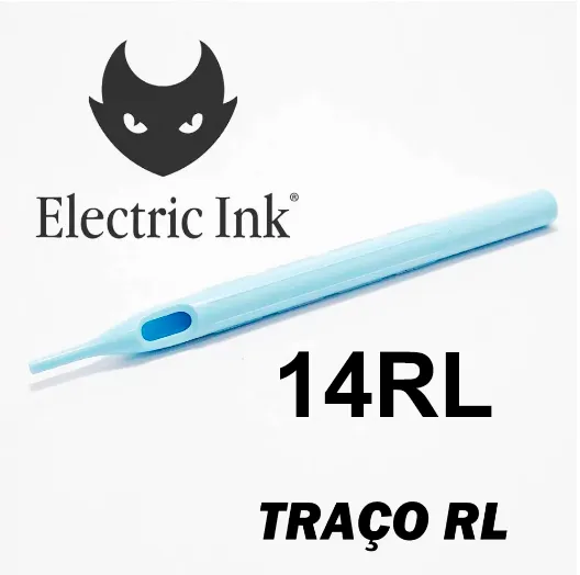 Ponteira Longa Azul ELECTRIC INK 14RL TRAÇO - Avulso