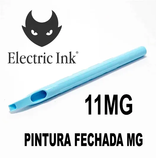 Ponteira Longa Azul ELECTRIC INK 11MG PINTURA FECHADA - Avulsa Imagem