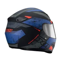 Capacete X 11 Trust Pro Ballads Azul Laranja - Foto 4