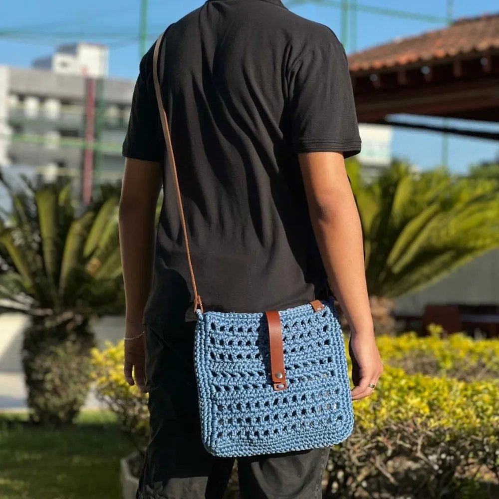 FECHO LARGO COM BOTÃO IMANTADO - 18cm Imagem