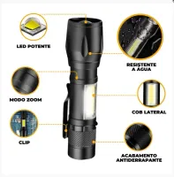 Lanterna Tatica  Usb Recarregável  C/  Estojo - Foto 5