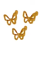 Pingente Borboleta vazada Strass Premium