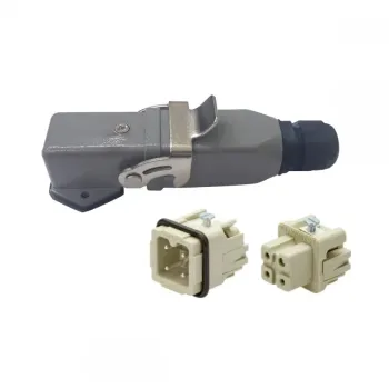 TOMADA MULTIPOLAR  INDUSTRIAL 4 PINOS LADO DIFERENTE