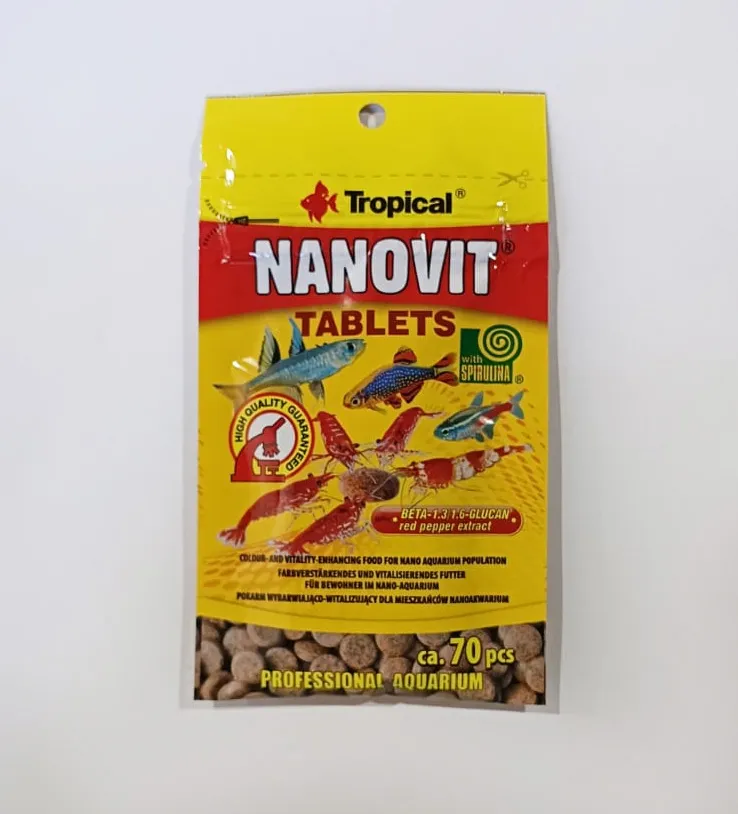 Nanovit Tablet sachê 10g Tropical 