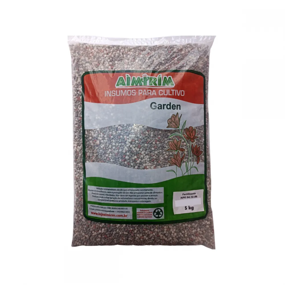 Fertilizante Adubo granulado Plantio NPK 04-14-08 - 5 kg