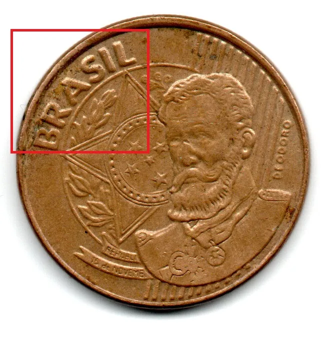 2013 - 25 Centavos - ERRO: Duplicação no 