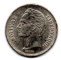 Venezuela - 1989 - 1 Bolivar - C/ Danos - Foto 2