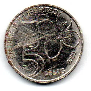 Argentina - 2020 - 5 Pesos - C/ Danos
