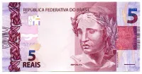 C345 - 5 Reais - Data: 2022 - Paulo Roberto Nunes Guedes/Roberto Campos Neto - JF - Estado de Conservação: Flor de Estampa (FE)