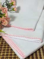  KIT 3 PÇS FRALDA QUADRIC.PREMIUM C/Picueta -ROSA BB