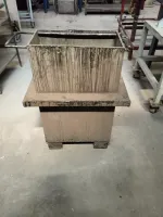 Tanque de polipropileno para galvanoplastia e anodização 50 x 25 x 78 cm - Cód. 134 - Foto 4