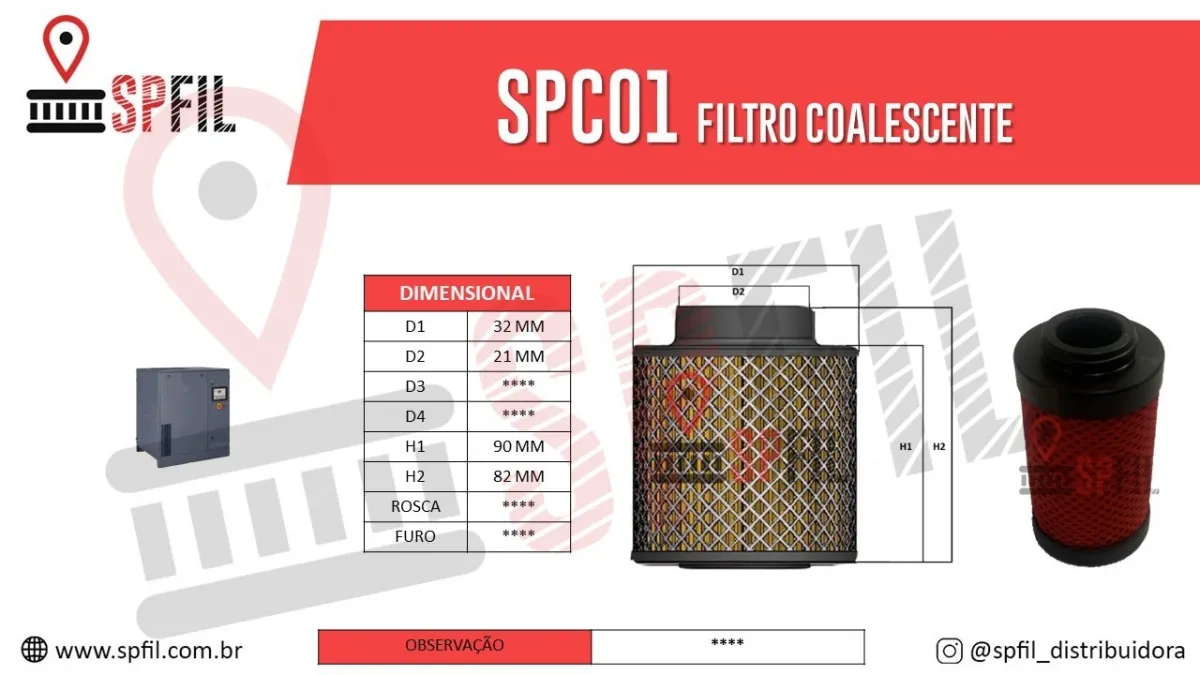 ELEMENTO COALESCENTE SPCO1