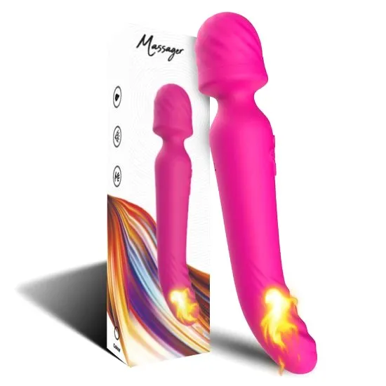 Varinha Mágica Estimulador Clitoris e Ponto G USB - AV039