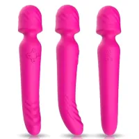 Varinha Mágica Estimulador Clitoris e Ponto G USB - AV039 - Foto 2
