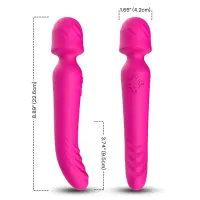 Varinha Mágica Estimulador Clitoris e Ponto G USB - AV039 - Foto 6