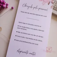Agradecimento de mesa (Também disponível a pronta entrega) - Foto 7